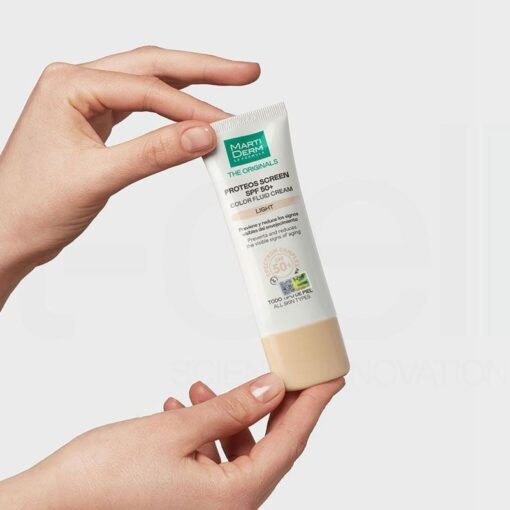 Proteos Screen SPF50+ Color Fluid Cream (Light)