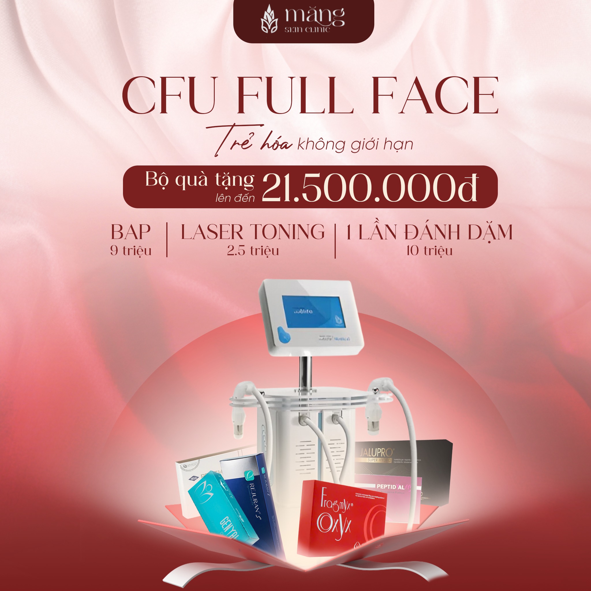 CFU Èlife Fullface – Trẻ hoá không giới hạn 